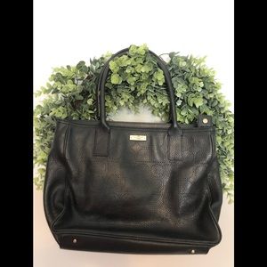 Kate Spade Black Leather Tote